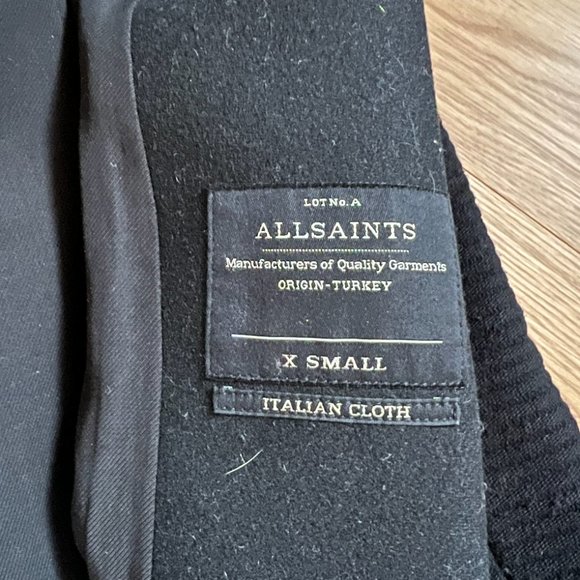 All saints wool jacket - Picture 5 of 6